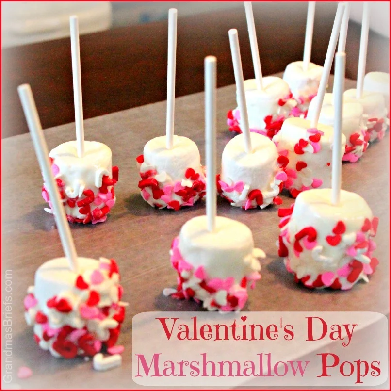 Throwback Thursday: Valentine's Day Marshmallow Pops