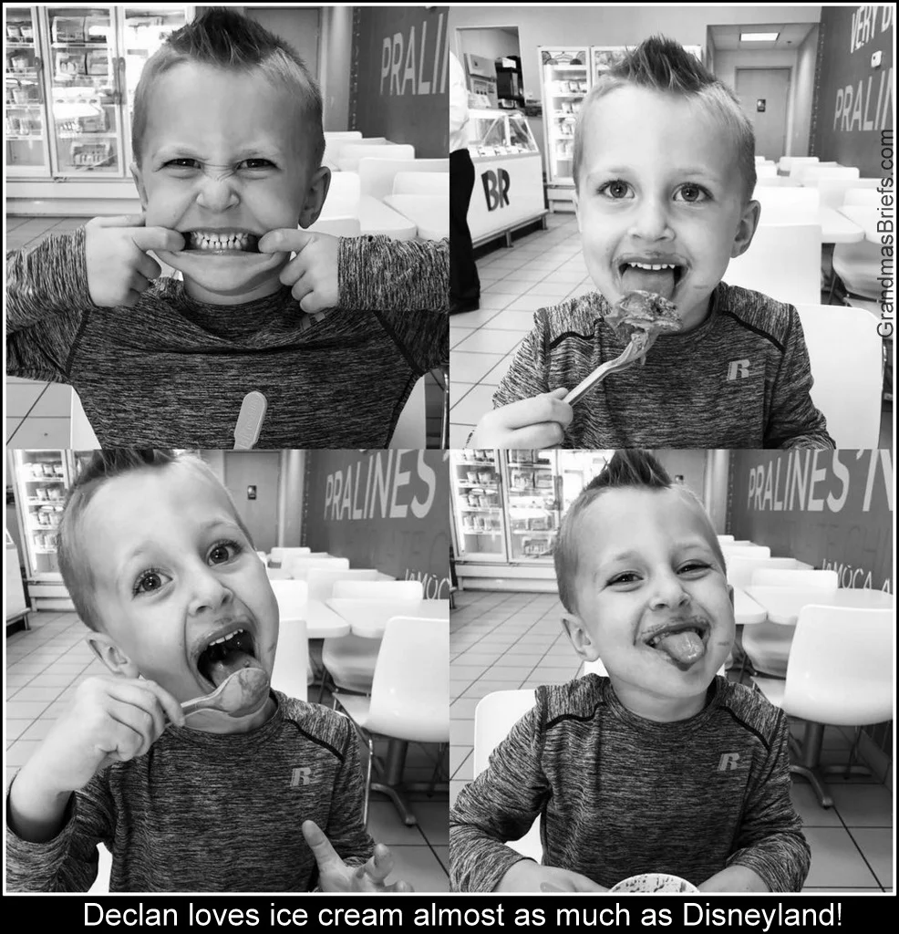 When you really love ice cream