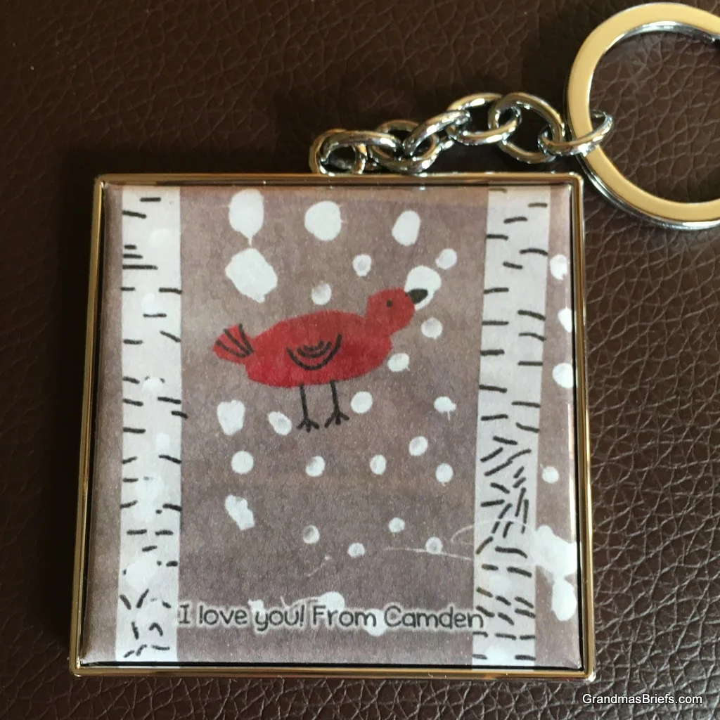A new piece by Camden—that makes a key chain to cherish!