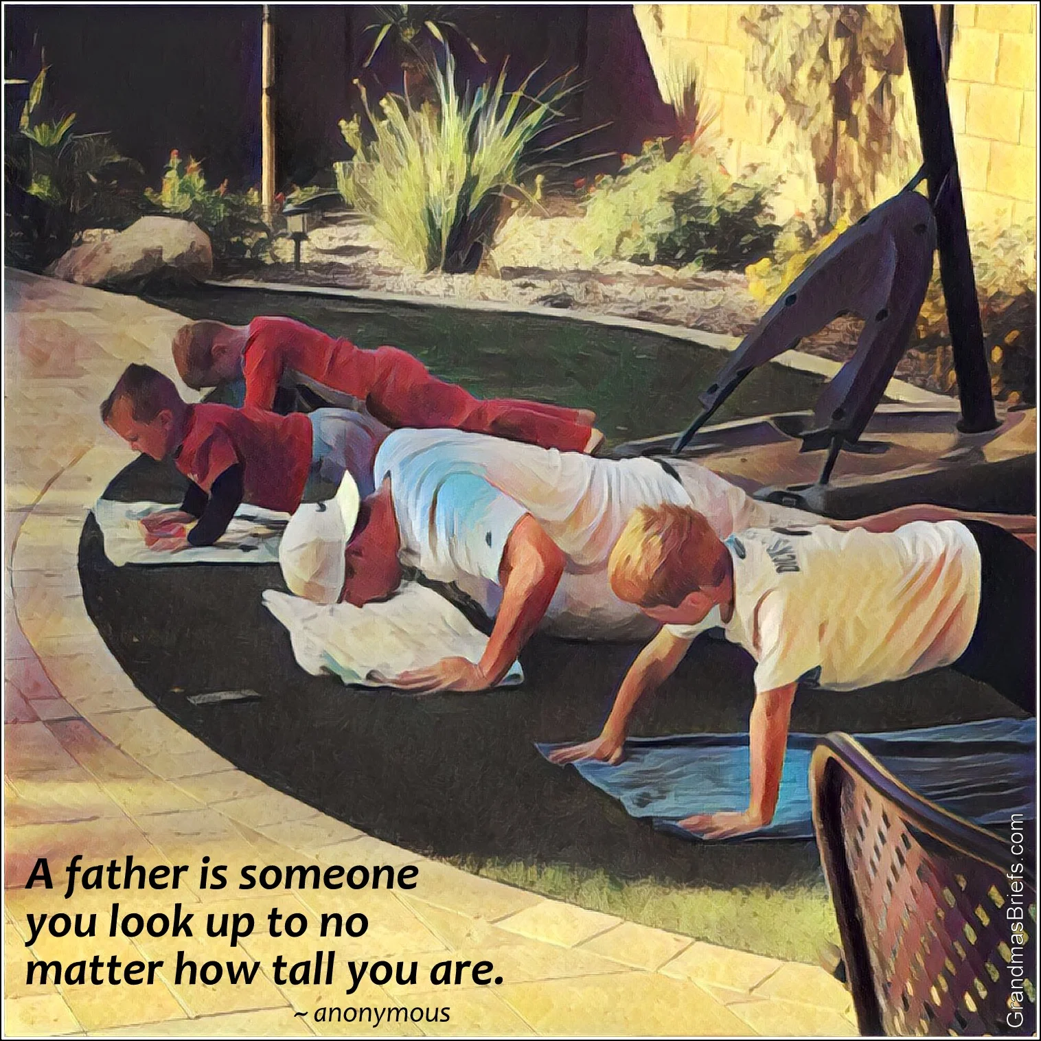 Like father, like son... and son... and son