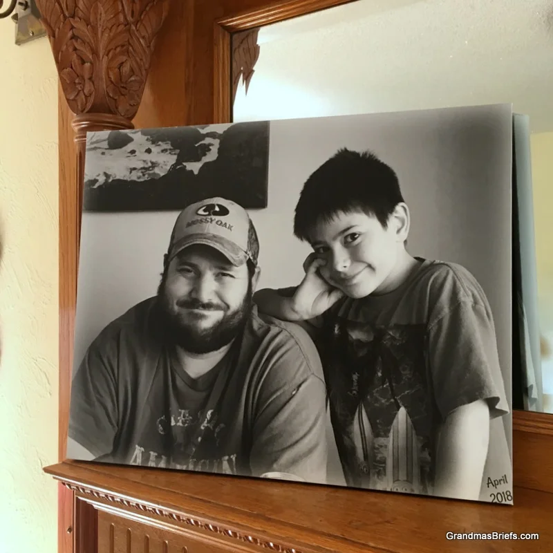 Delightful display: Custom canvas print from Canvas Factory (review and giveaway)