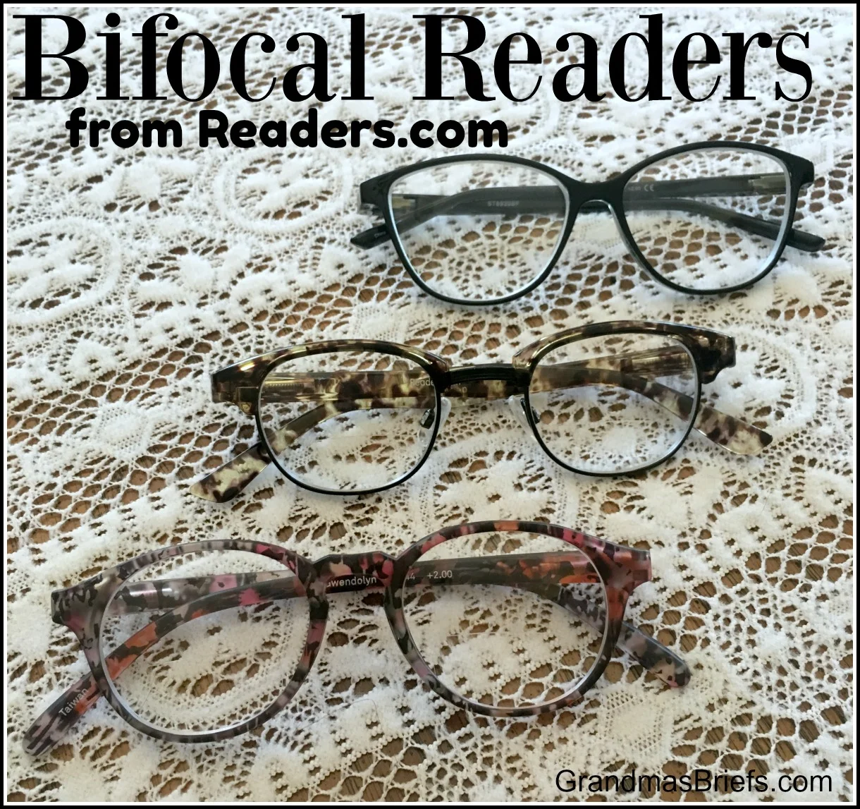 Bifocal readers? Yes, from Readers.com!