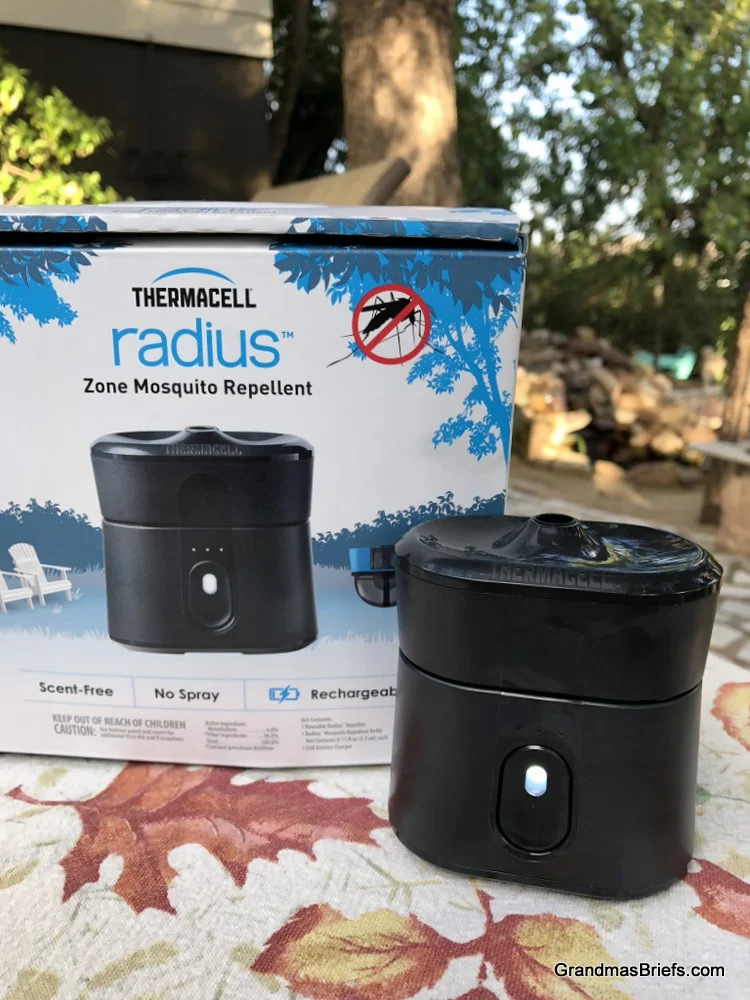 Squelch mosquitoes with portable repellent devices from Thermacell