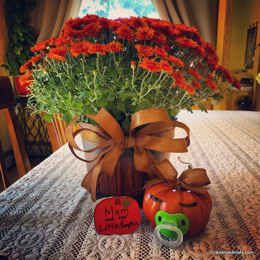 Baby shower, with Pinterest upgrades! Plus, GRAND Social No. 320 link party for grandparents