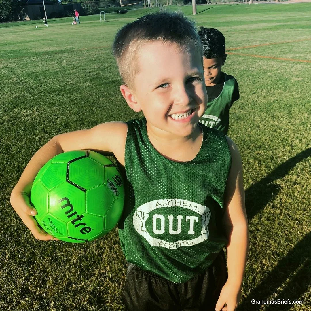 Gramma's soccer superstar