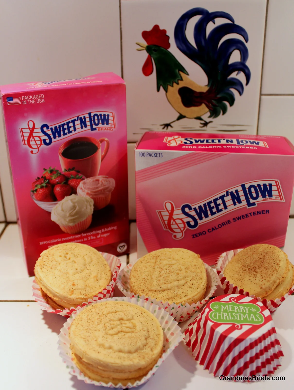 On the third day of Christmas baking with Sweet'N Low®: Three French Hens, er, French Butter Cookies