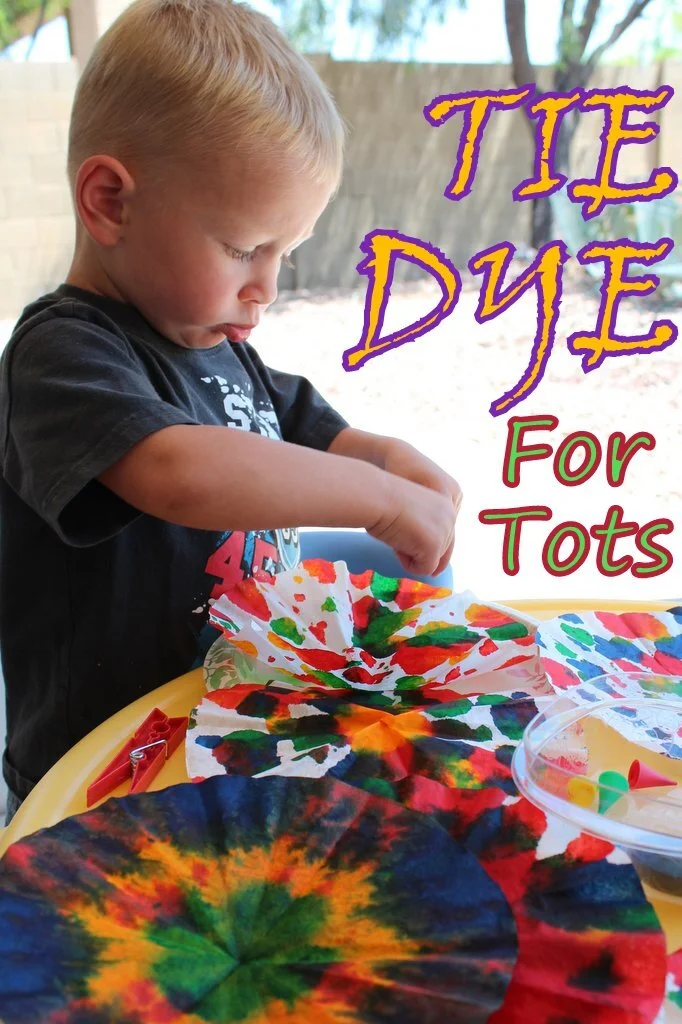 Tie-dye for tots... and older kids, too