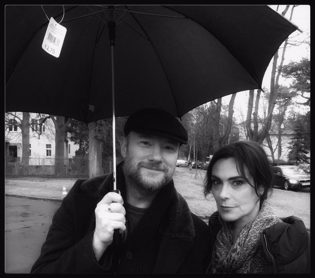 In the Rain with Valerie Edwards...