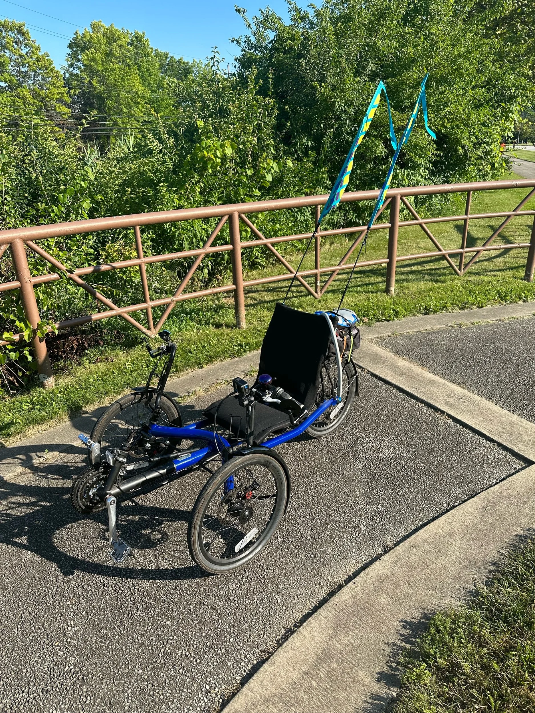 Trike Ride After Work In the Metropark 