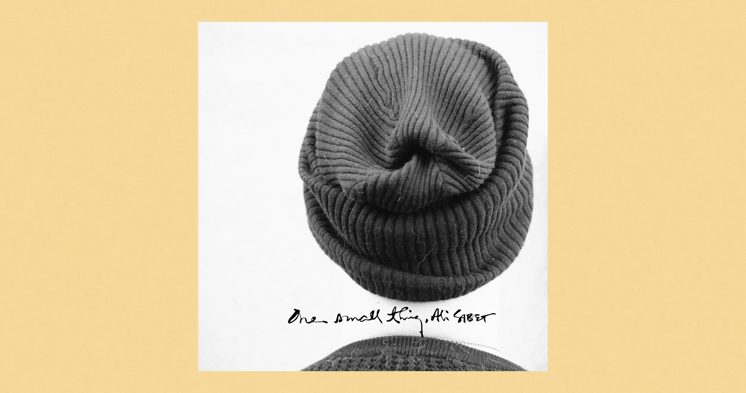 one small thing, ali sabet