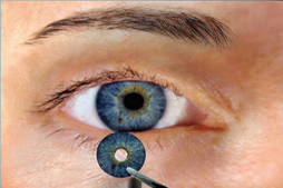 Human optics matching color