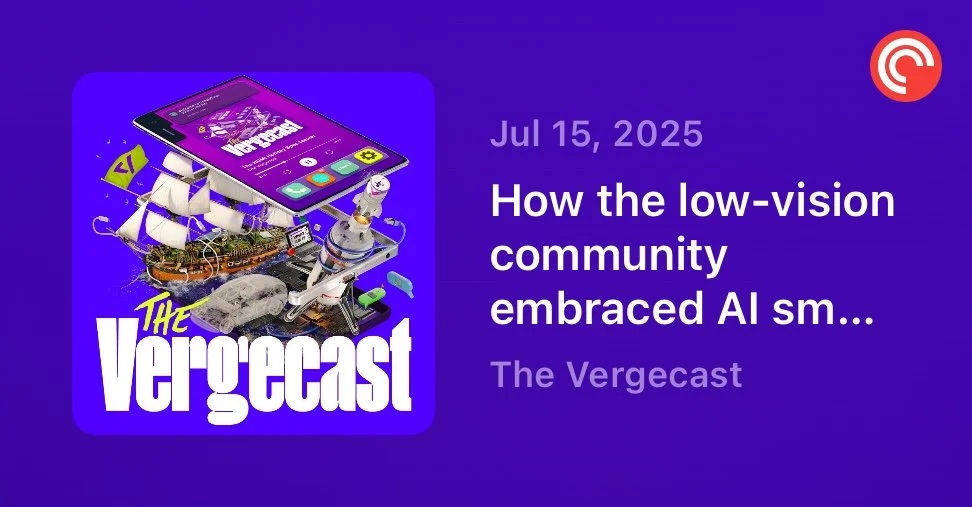 AI Smart glasses for low vision