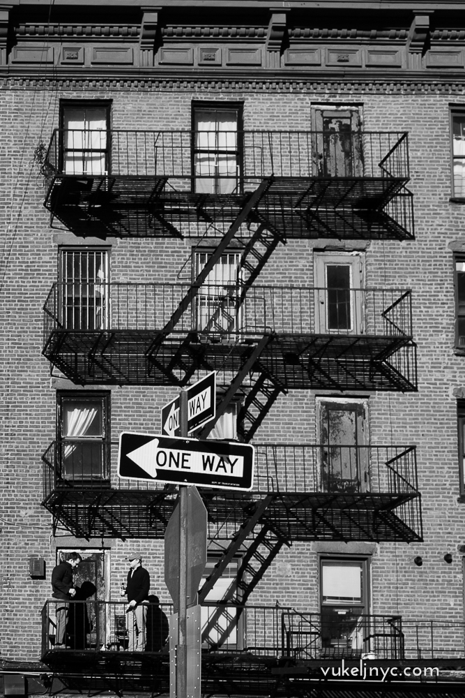 On the Fire Escape