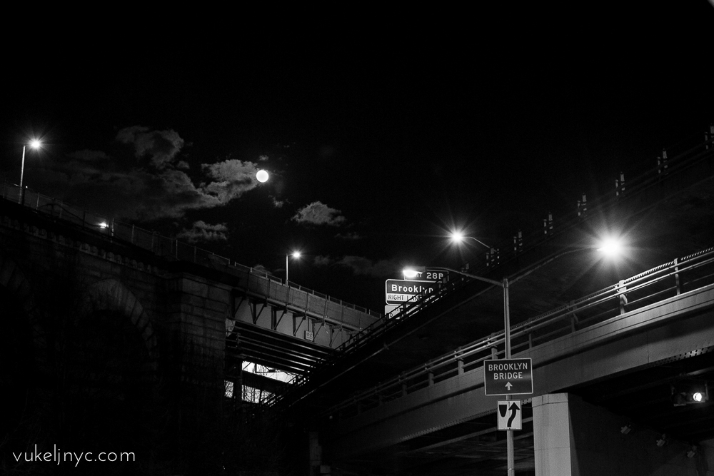 Moon over Brooklyn