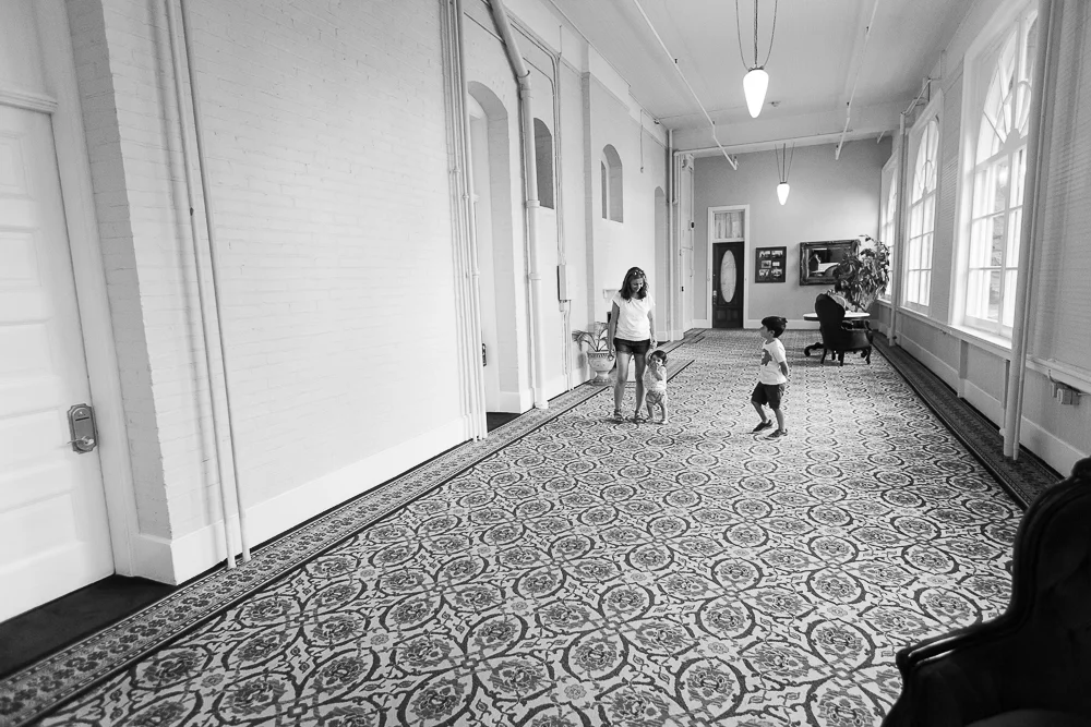 Grand hallways (image courtesy of The Dad)