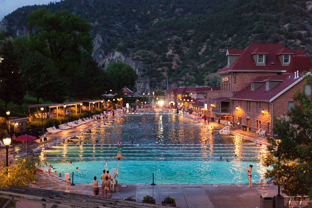  Hot Springs at Dusk 