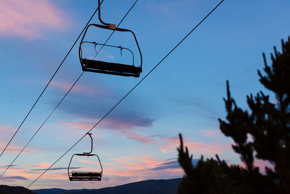  Snowmass sunset. 