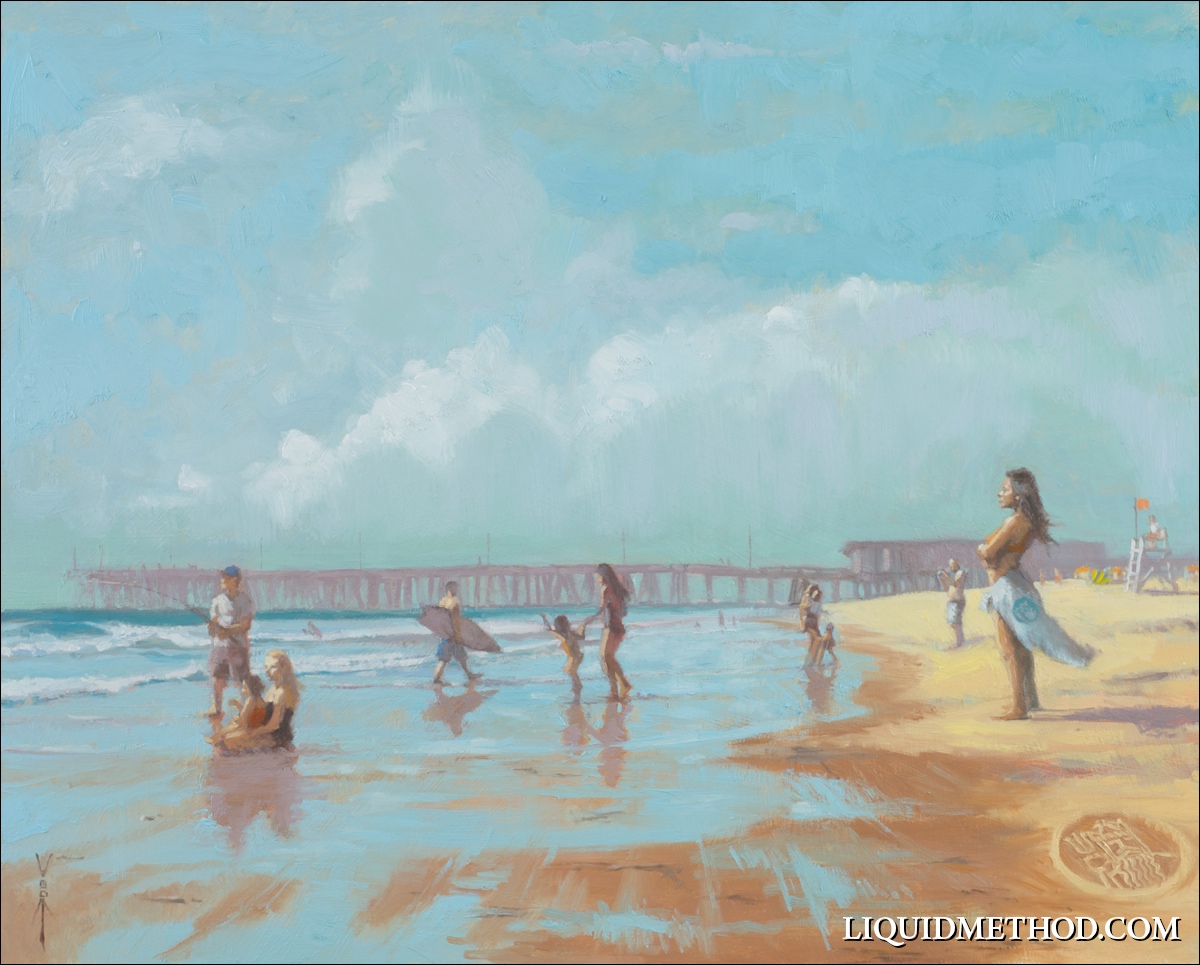 Neptune Festival Poster Painting for 2014