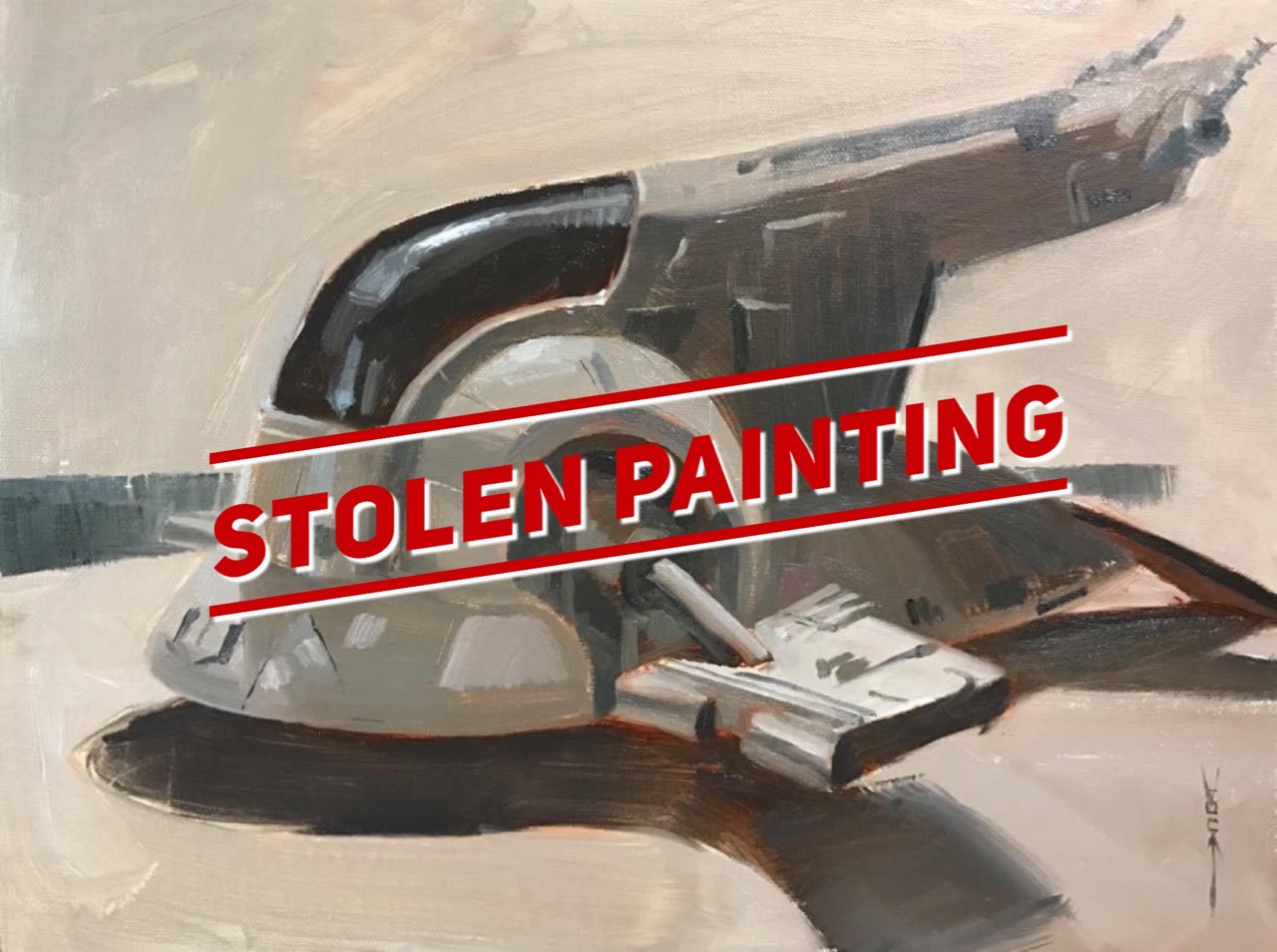 "Slave I" Stolen!