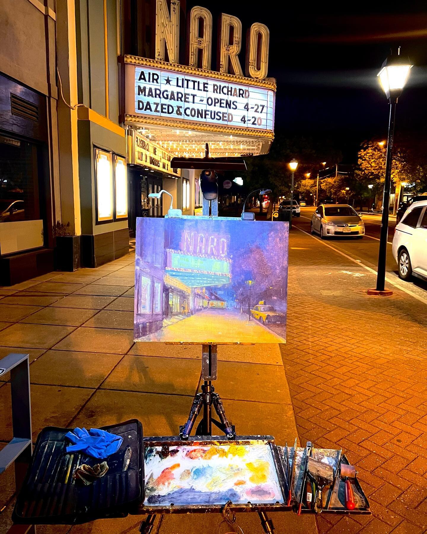 I was signing this just as lights cut off at 10 last night! Fun session as always in Norfolk! This weekend is the show for the Coastal Virginia Plein Air! #fineart #art #painting #oil #instaart #instaartist #pleinair #pleinairpainting #outdoorpaintin