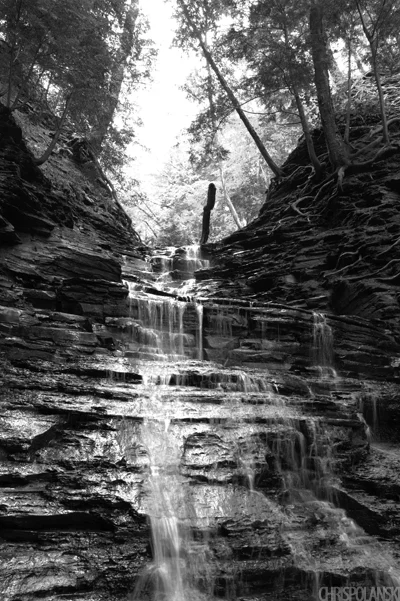 Eternal Flame Falls; Chestnut Ridge Park