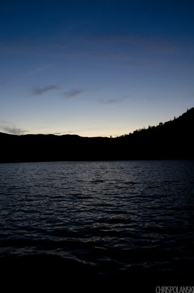Sunset over Heart Lake; Lake Placid, New York