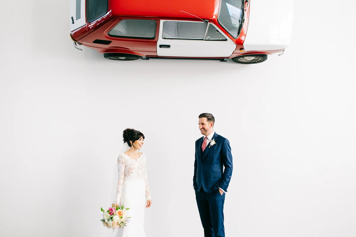 MCA Chicago Museum of Contemporary Art Wedding Photos