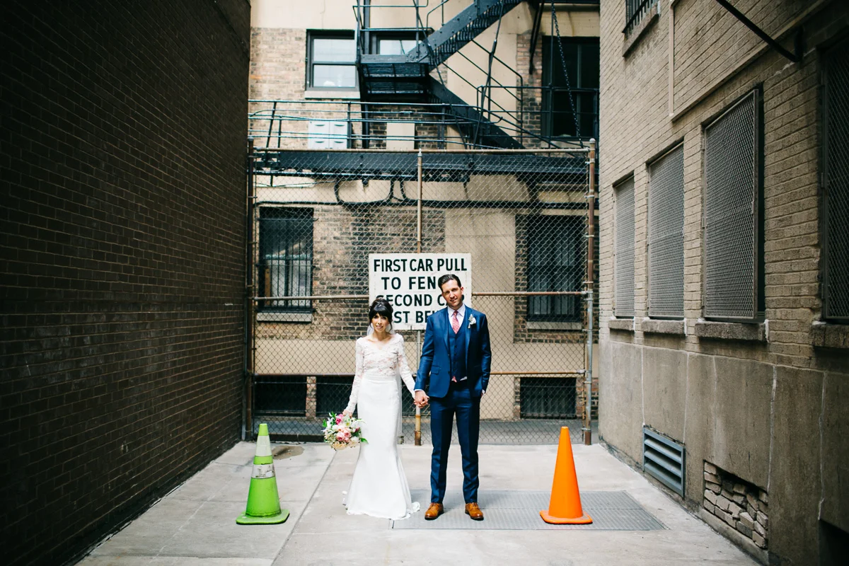 MCA Chicago Museum of Contemporary Art Wedding Photos