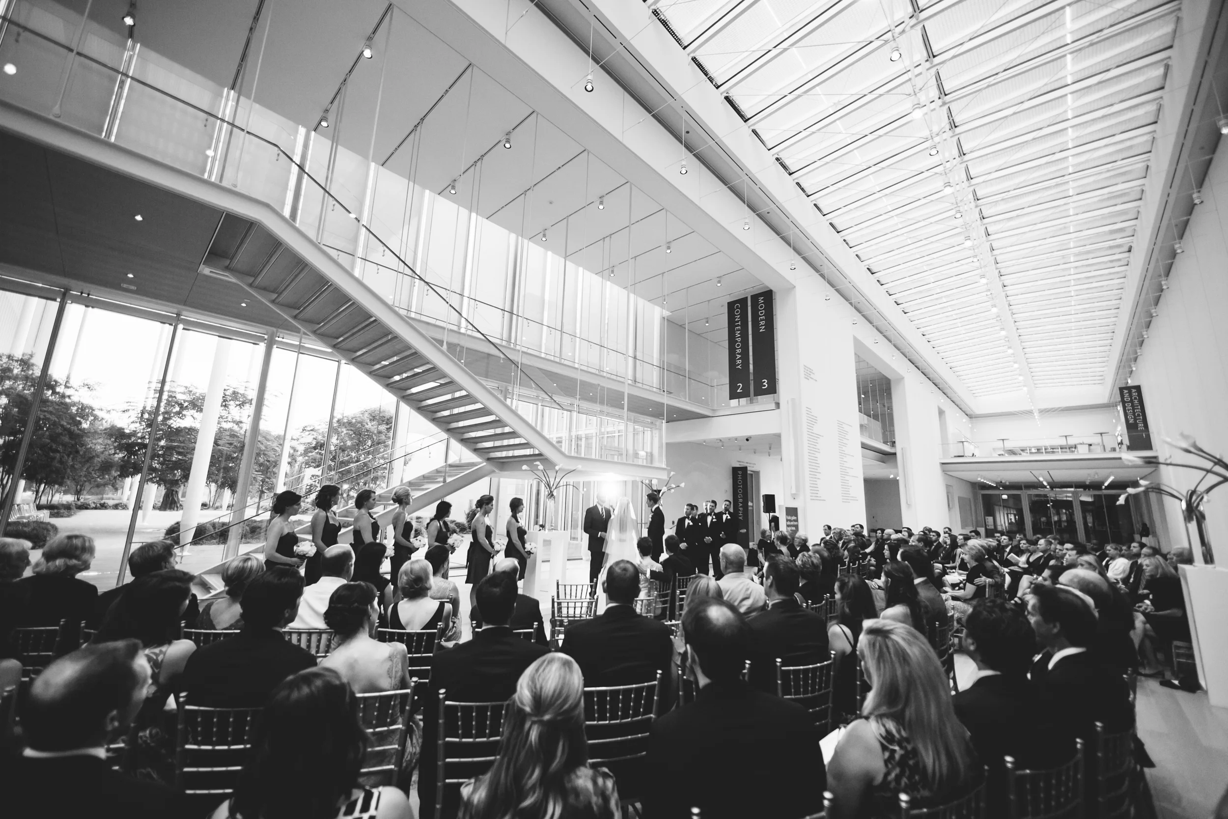 The Art Institute of Chicago Modern Wing Wedding Photos