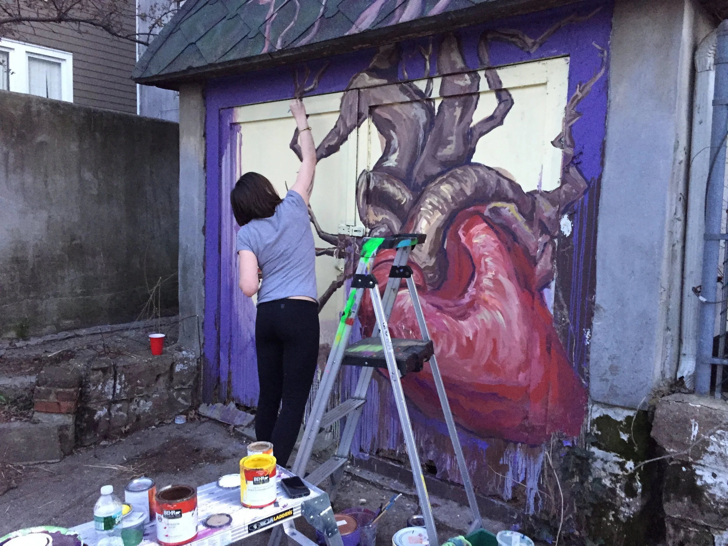 Photos from the Free Paint event