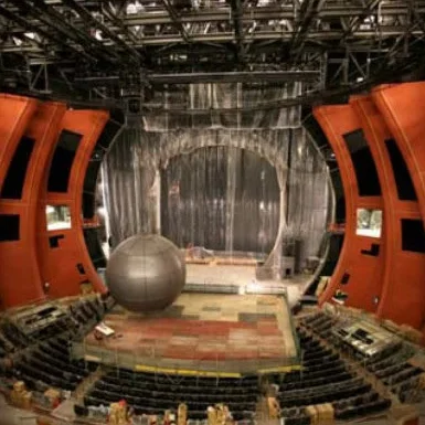 Cirque du Soleil's Zaia theater under construction, Macau, China S.A.R.