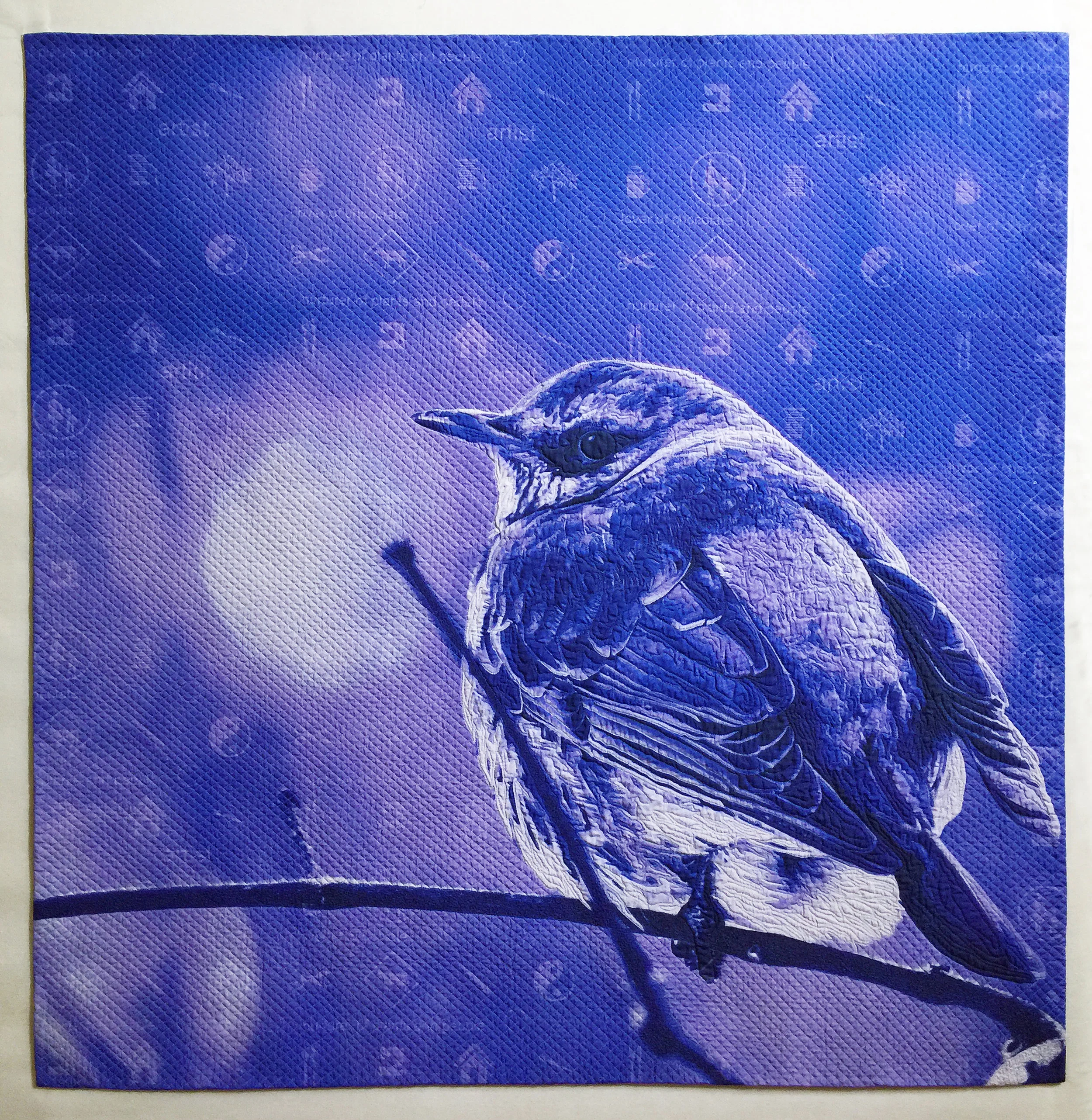 Icons in Blue