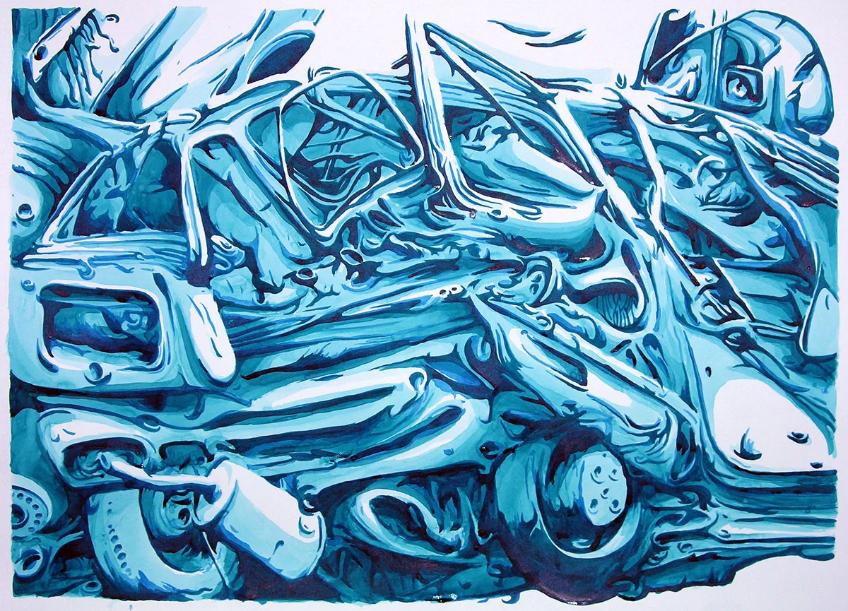Blue Ink Study