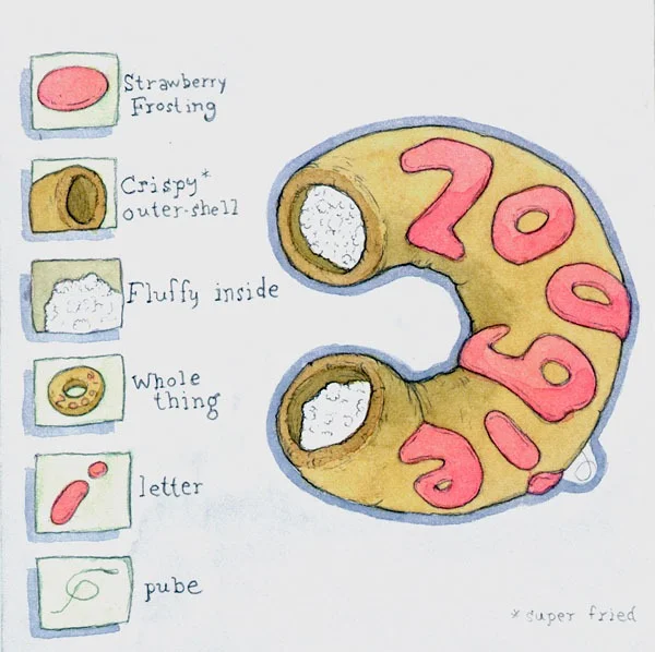 donut, diagram, "Zoogie"