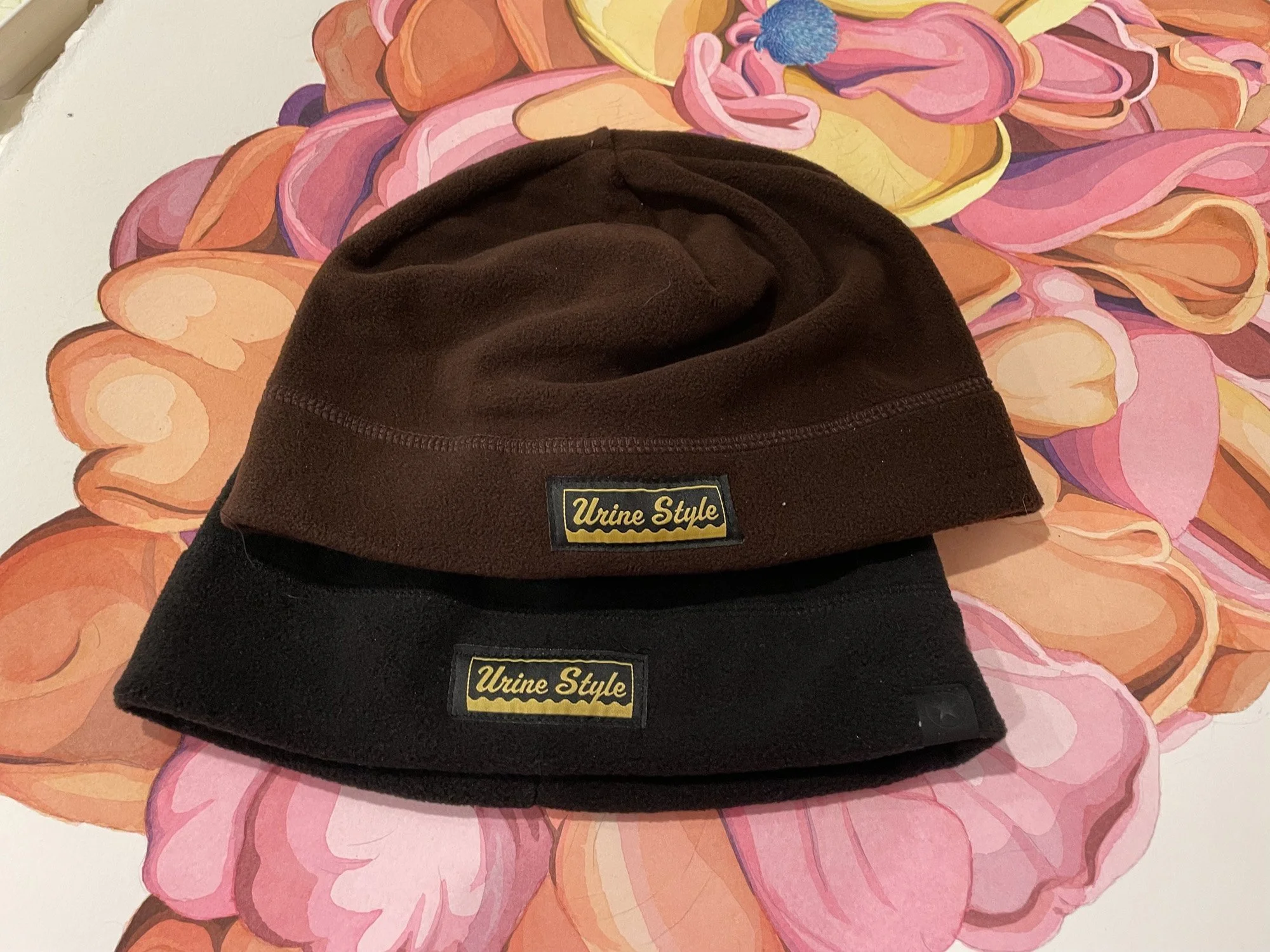 Urine Style fleece beanie - FREE SHIPPING