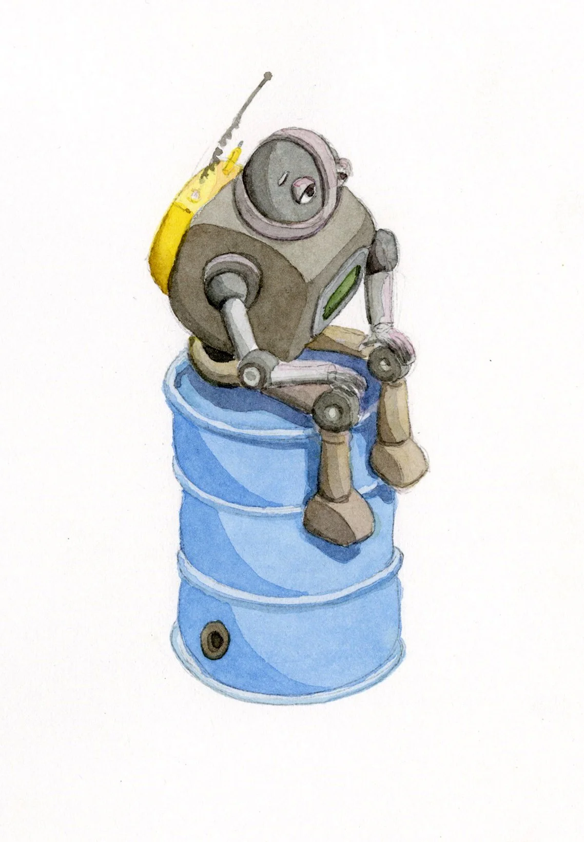 Words: Sad robot