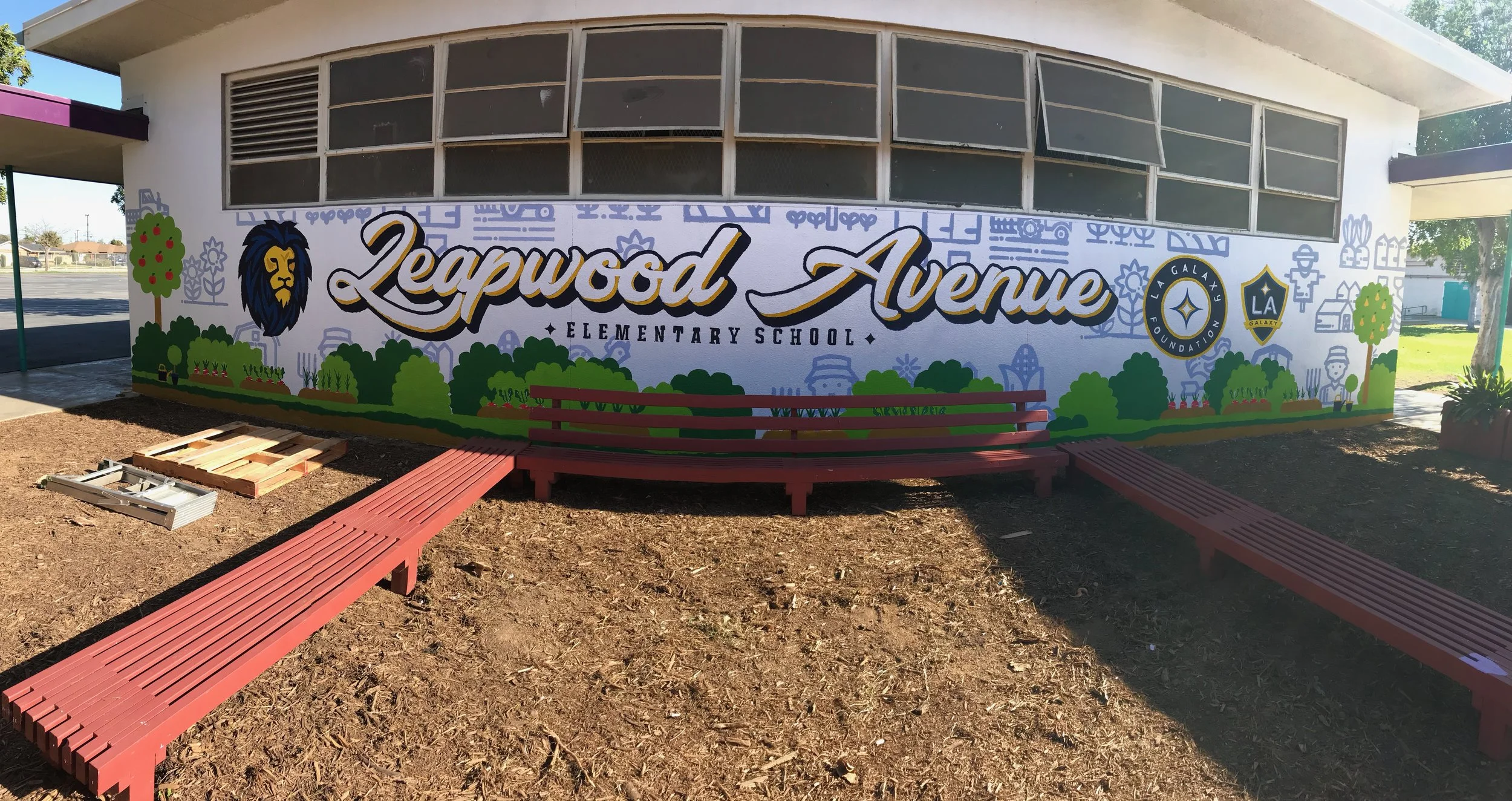 LA Galaxy Mural