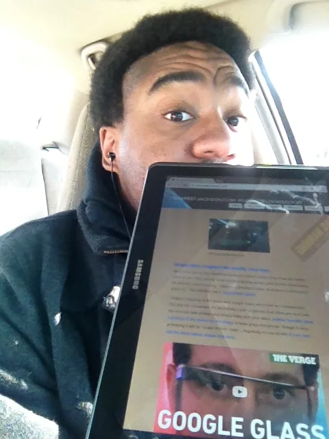 Chilling with the Samsung Galaxy Tab 2 (10.1"), a great tablet with mobile wifi to boot.