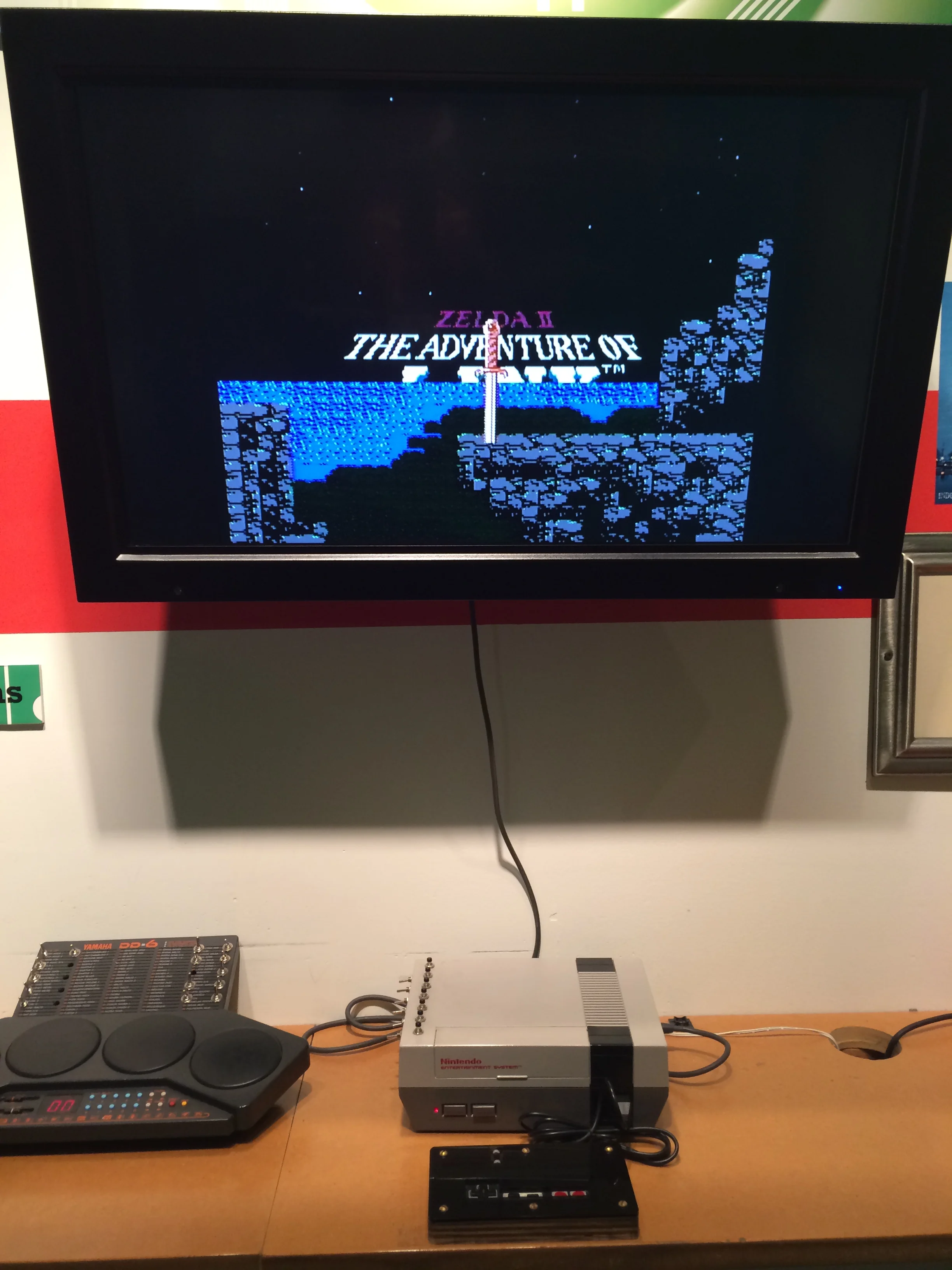 Make 8 bit music after the Les Paul exhibit