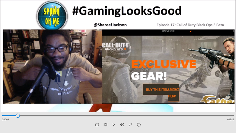 #GamingLooksGood 17: Call of Duty Black Ops III Beta