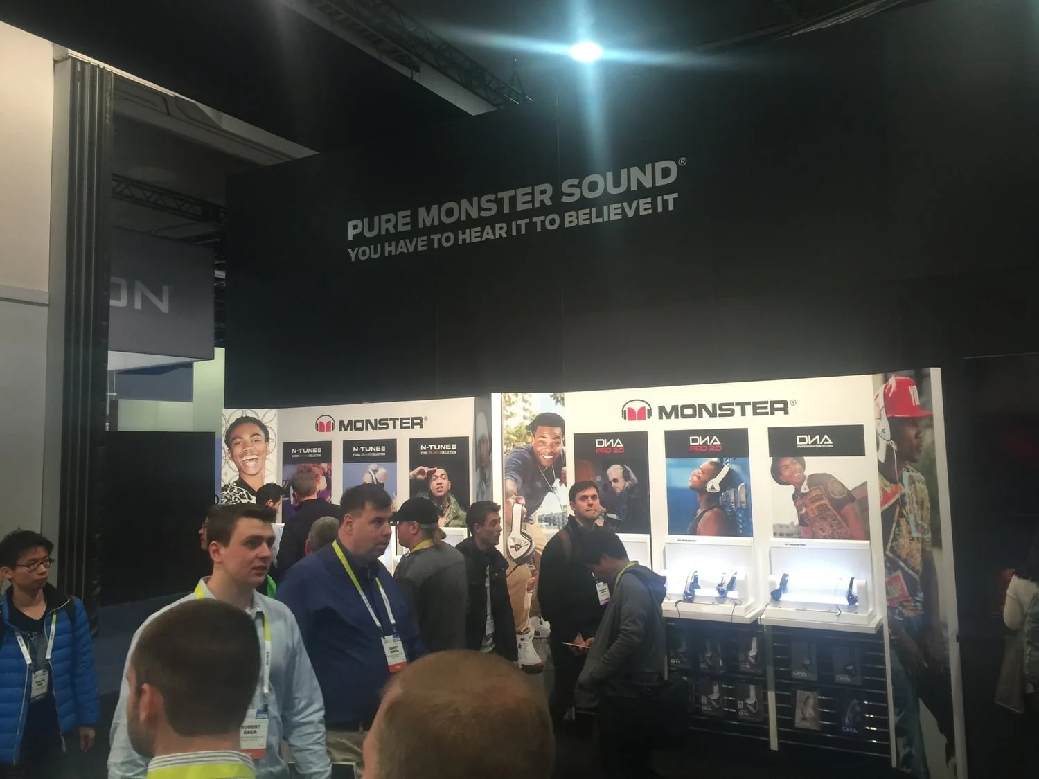 Blackness was on display at several CES booths.