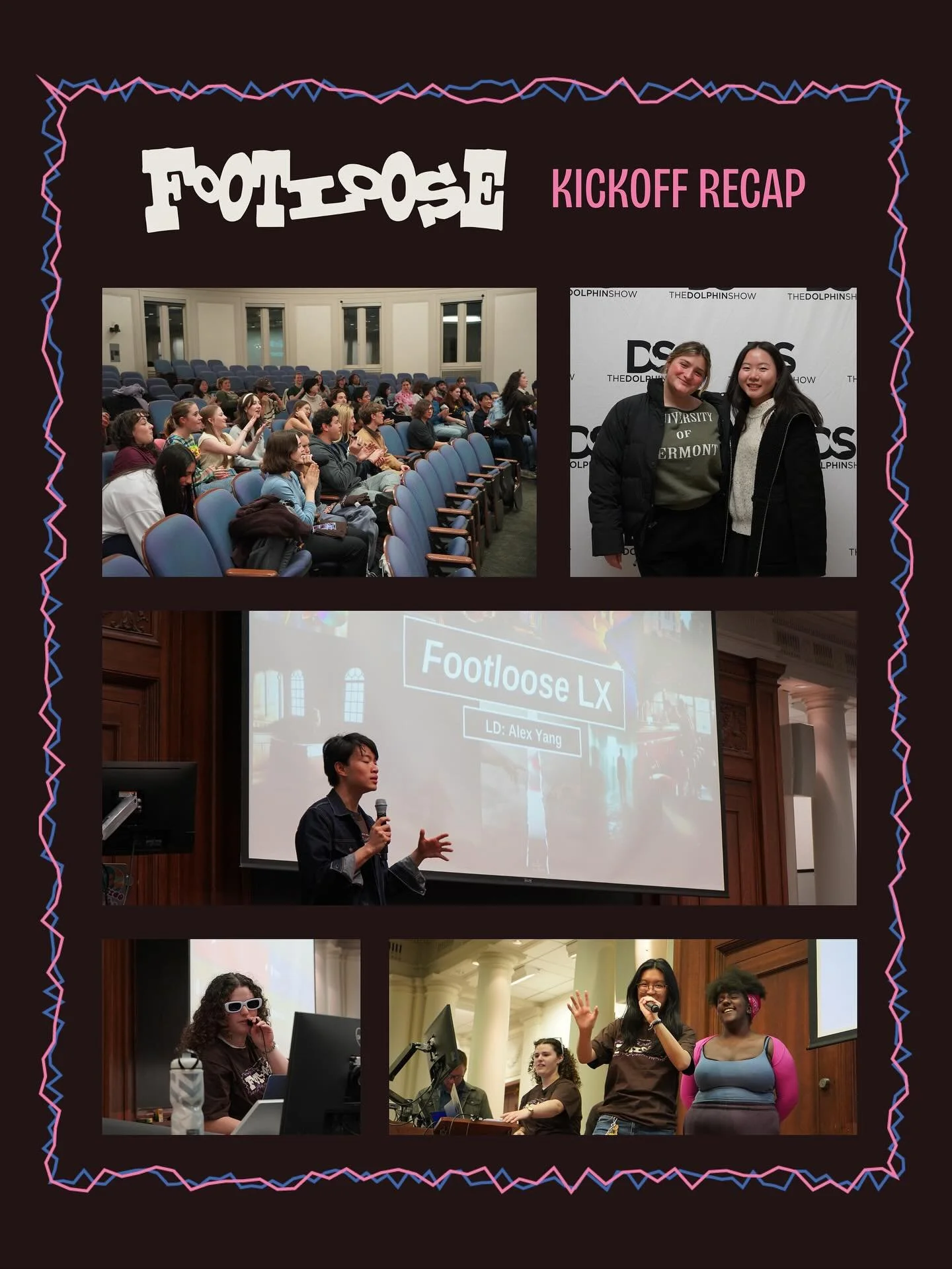 Thank you to everyone who attended the DS83 Kickoff last week! We had a fun night of enjoying pizza, celebrating our new cast, hearing form our designers, and playing Dolphin trivia 🐬

Get tickets for FOOTLOOSE at nudolphinshow.org

#theatre #northw