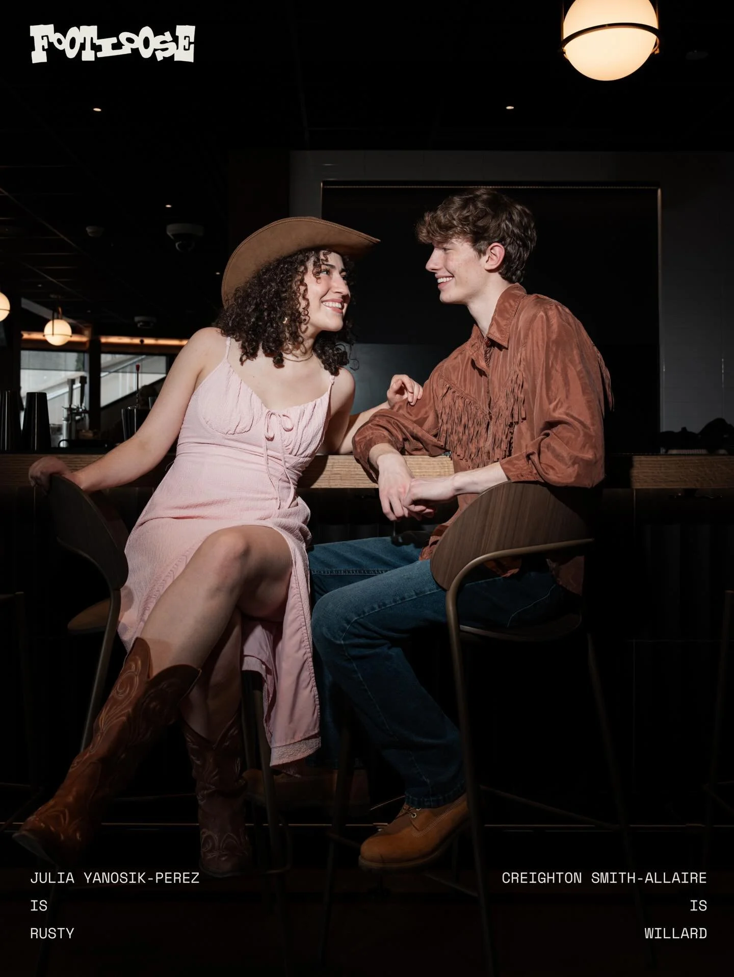JULIA YANOSIK-PEREZ and CREIGHTON SMITH-ALLAIRE are RUSTY and WILLARD 🤠 

Come see FOOTLOOSE in Cahn Auditorium, only on January 23, 24, 25, 30, and 31 🕺

Get your tickets now at nudolphinshow.org or at the link in our bio 🎟️

📷: @chrisyjlin.phot