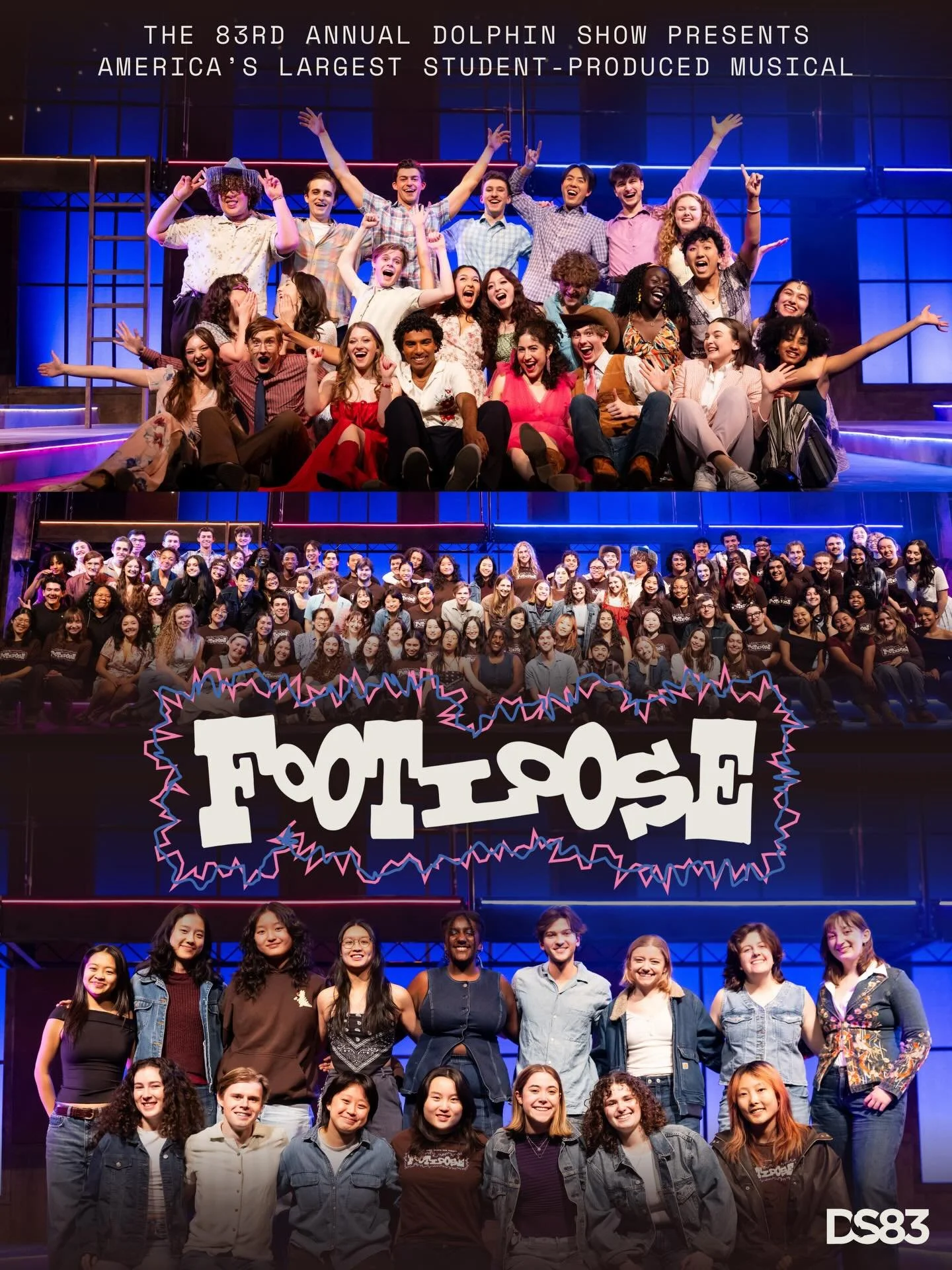 We&rsquo;re still reeling over Footloose closing last weekend&hellip;💫💐

5 shows later, we&rsquo;re so grateful for the more than 3000 audience members who joined us in Cahn Auditorium. We hope you got to dance along and lose yourself in the iconic