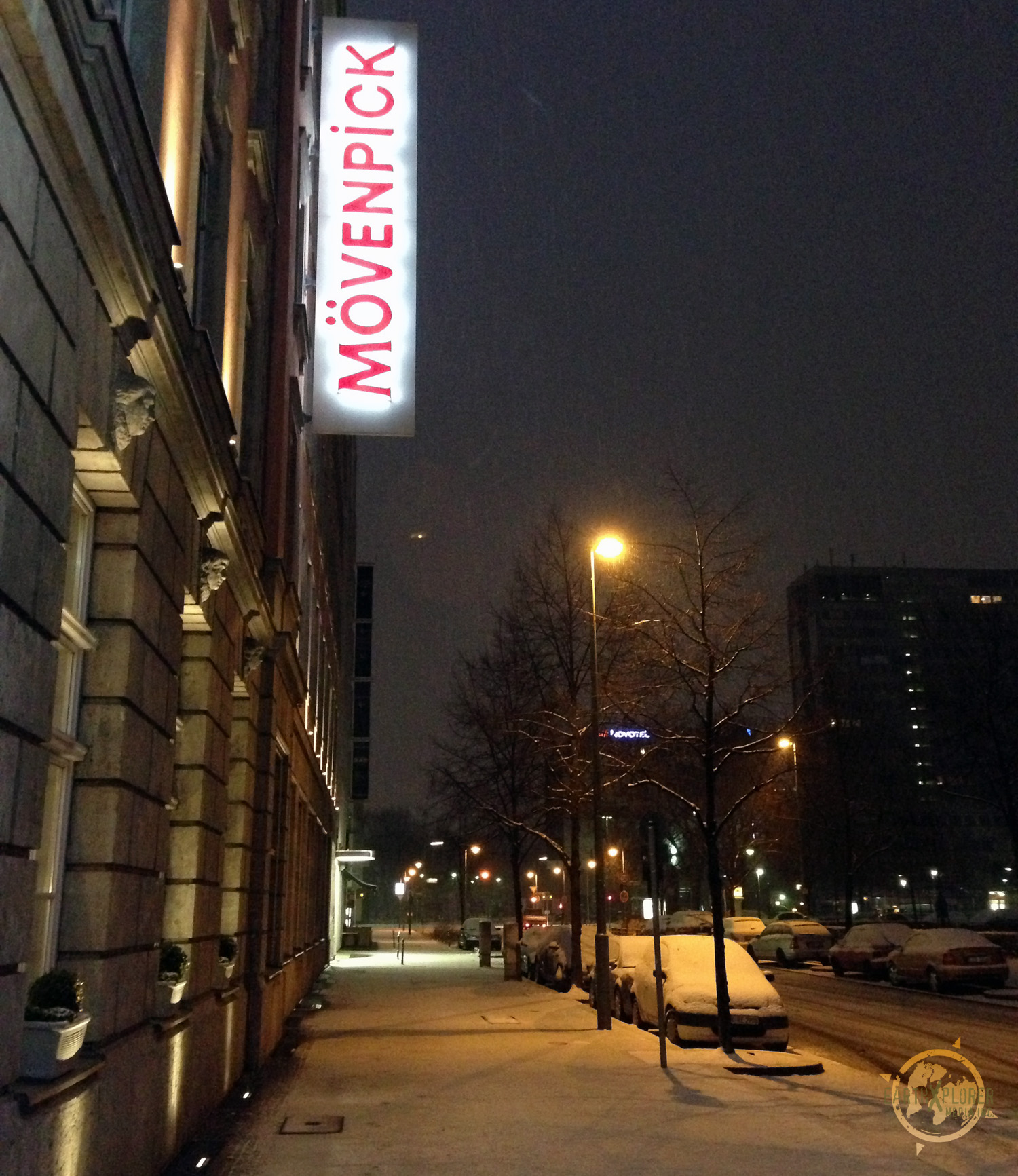 The snow starts to fall in Berlin
