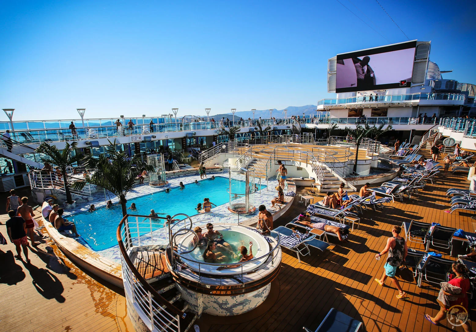 Pool Deck - Movies under the stars