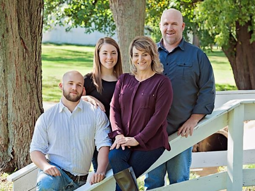 Lead Pastor Tim Rhodus and family. Photo by Timeless Moments Photography/Sara Way