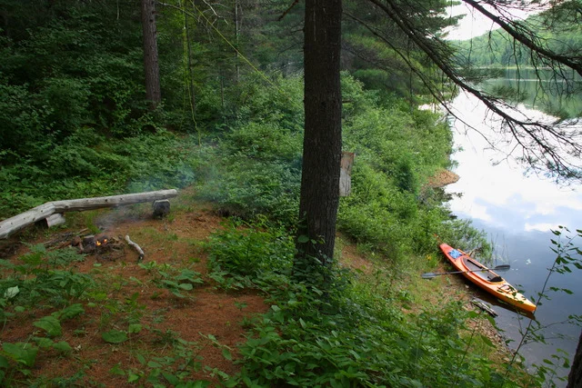 Campsite on Cauchon Lake