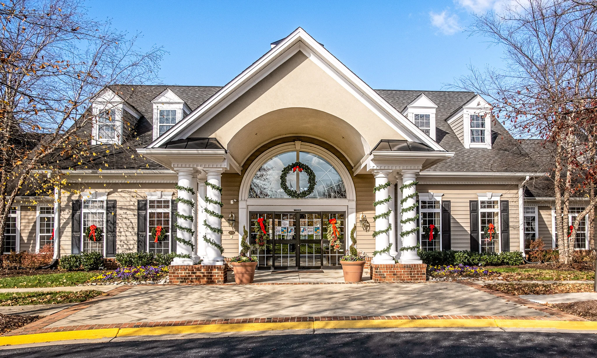 Clubhouse Entrance