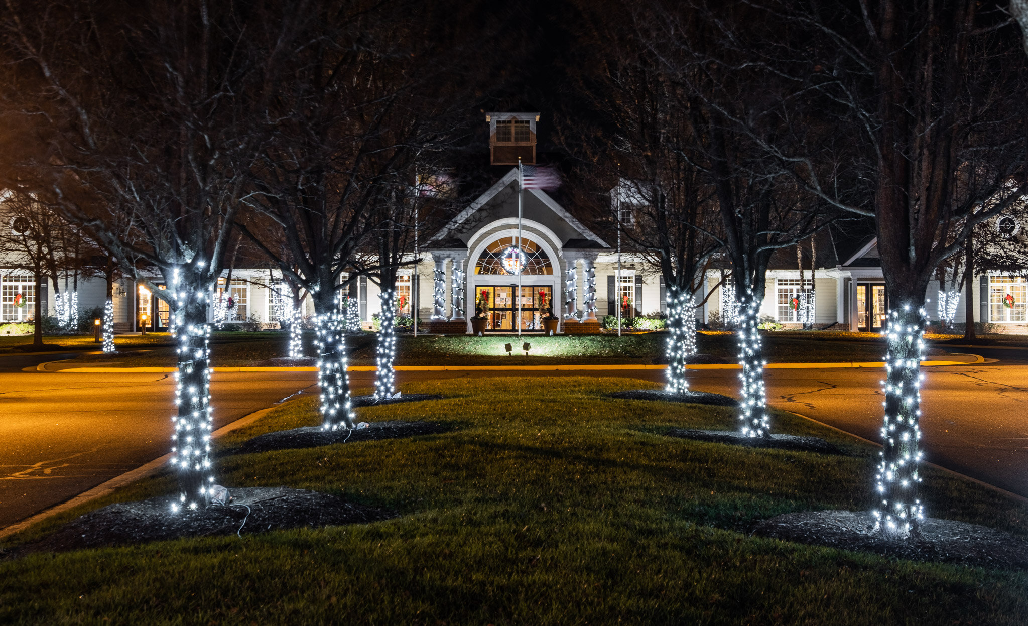 The Clubhouse at Night